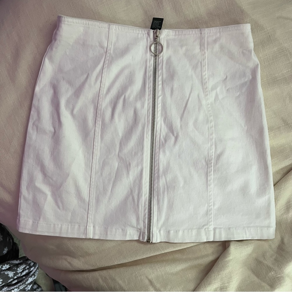 Forever 21 White Skirt